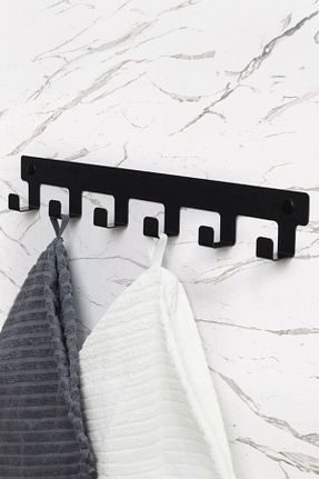 آویز حمام مشکی 3art Metal - کد 801477222