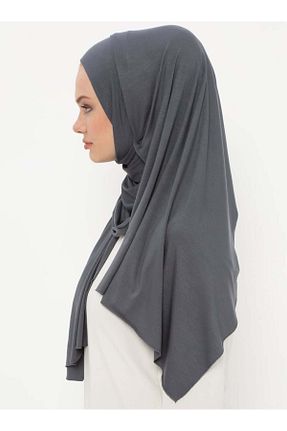 کلاه شنای حجاب طوسی زنانه Ecardin - کد 75088386