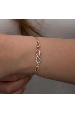 دستبند جواهر رنگی زنانه زیرکن STİLLOVE - کد 654422485