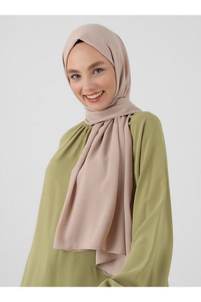 شال بژ زنانه پلی استر Tuva - کد 454345818