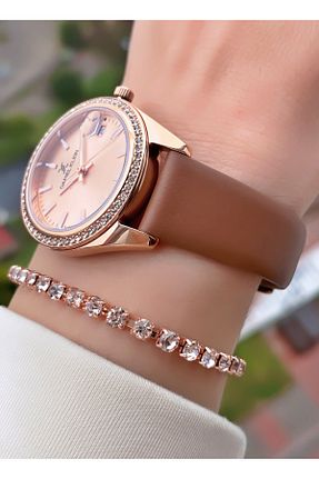 ساعت مچی بژ زنانه 36-40 میلی متر Daniel Klein - کد 368751327