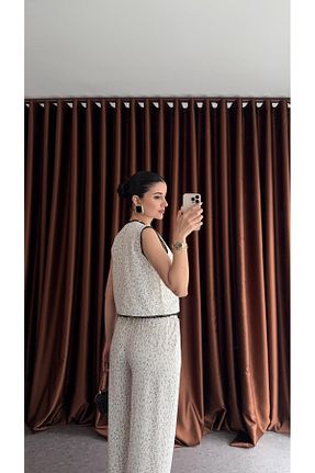 ست بالاتنه و پائین تنه رنگی زنانه تریکو HAZELANNA - کد 922586586