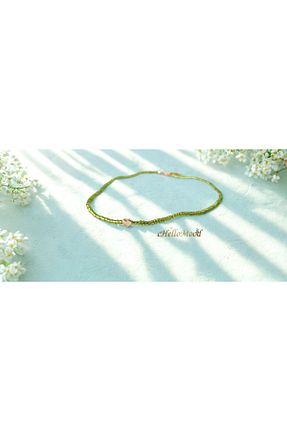 گردنبند جواهر رنگی زنانه شیشه Chellomood - کد 903783213