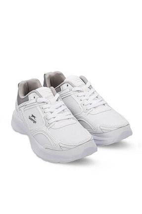کفش اسنیکر سفید زنانه بند دار Slazenger - کد 733066327