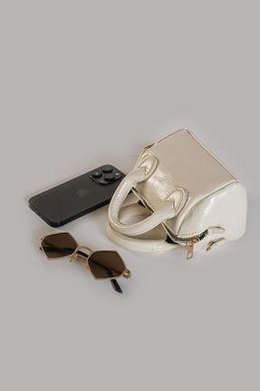 کیف دوشی نباتی زنانه چرم مصنوعی Çantacımstore - کد 922440326