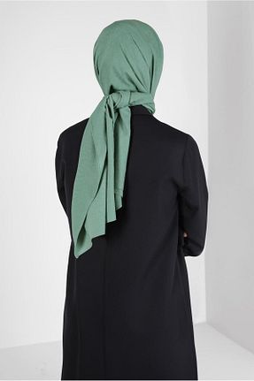 شال سبز زنانه پلی استر Alvina - کد 791733637