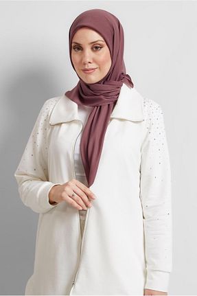 روسری صورتی پلی استر Alvina - کد 922659460