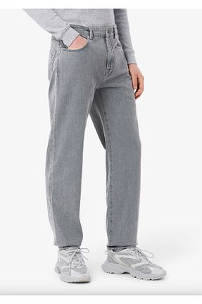 شلوار جین طوسی مردانه پاچه لوله تفنگی Lacoste - کد 922665165