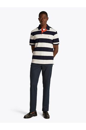 پولوشرت مشکی مردانه پنبه - الاستین Tommy Hilfiger - کد 922680810