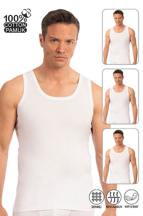 رکابی سفید مردانه %100 پنبه ÖZKAN underwear - کد 831887695