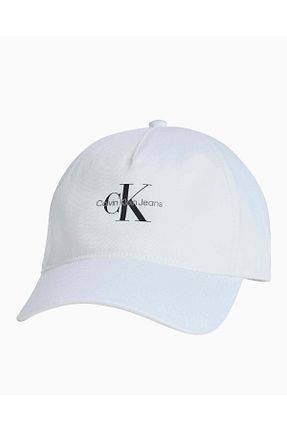 کلاه سفید مردانه پنبه ای Calvin Klein - کد 923414305