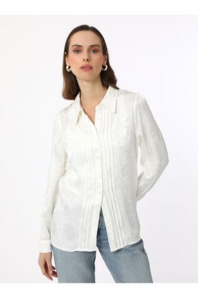 بلوز حجاب سفید زنانه رگولار Refka - کد 922680151