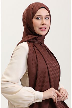 روسری قهوه ای sefamerve - کد 922685194