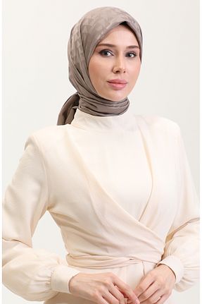 روسری قهوه ای sefamerve - کد 922685312