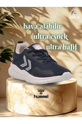 کفش پیاده روی سرمه ای زنانه پارچه ای hummel - کد 923324924