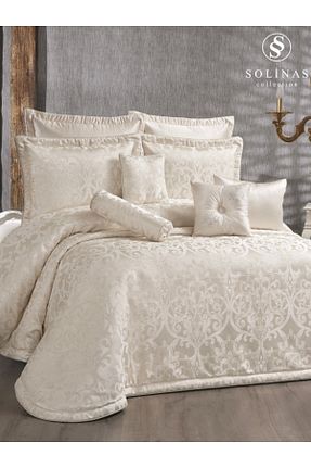روتختی دونفره بژ پلی استر Solinas Collection - کد 838711677