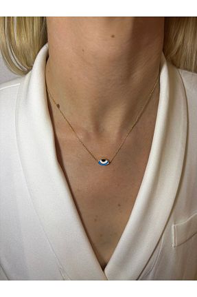 گردنبند استیل ( فولاد ) رنگی زنانه استیل ضد زنگ luvela - کد 922686536