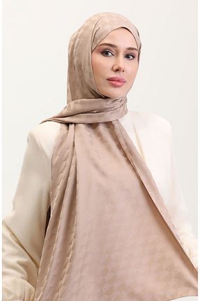 روسری قهوه ای sefamerve - کد 922684834