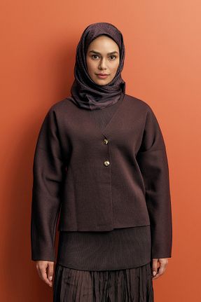 روسری قهوه ای İpek Tivil Qef - کد 923323673
