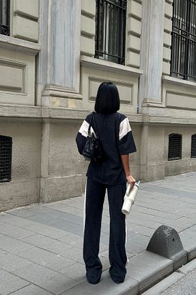 ست کرمکن اسپرت مشکی زنانه پنبه پلی استر Bliss - کد 920945851