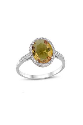 انگشتر نقره خاکی زنانه 925 عیار Silveranka - کد 902774199