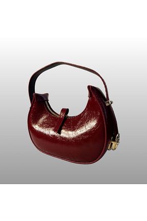 کیف دستی زرشکی زنانه ابعاد کوچک BARKIN - کد 922700756