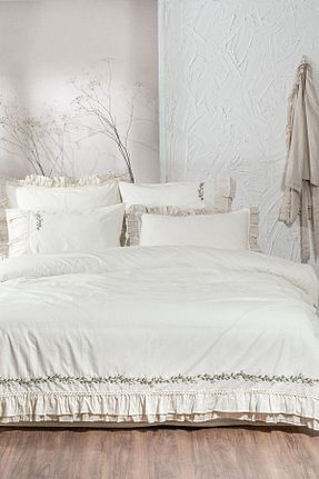 روتختی دونفره بژ پنبه ای Ecocotton - کد 817877926
