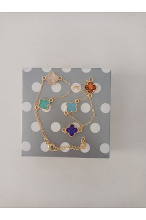 گردنبند جواهر آبی زنانه فلزی BeHaÇ - کد 923335130