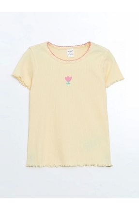 ست بالاتنه و پائین تنه رنگی بچه گانه بافت LC Waikiki - کد 922704185