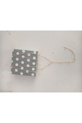 گردنبند جواهر طلائی زنانه فلزی BeHaÇ - کد 922718498