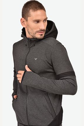 سوئیشرت اسپرت طوسی مردانه رگولار bilcee - کد 32331618