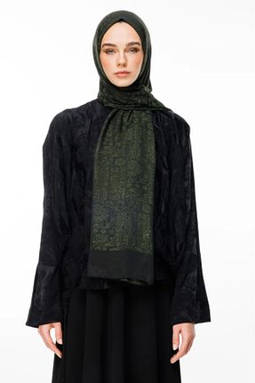 شال خاکی زنانه کشمیر Mooncorn - کد 900392328