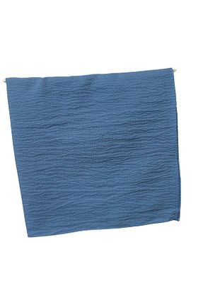 روسری آبی پنبه پلی استر Cazibeli - کد 922737881