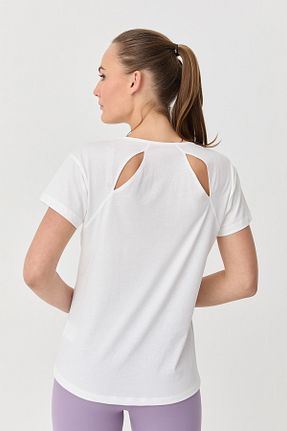 تیشرت سفید زنانه رگولار bilcee - کد 814907931