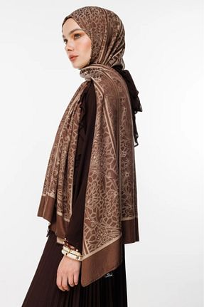 شال بژ زنانه کشمیر Mooncorn - کد 900392291