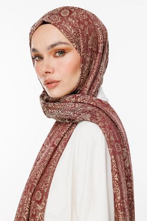 شال صورتی زنانه کشمیر Mooncorn - کد 900392098
