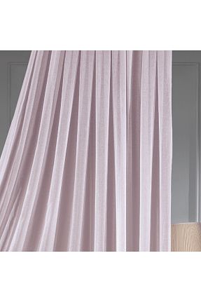 پرده توری صورتی ریل دار Solinas Collection - کد 896929379