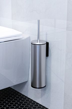 فرچه توالت بژ استیل (فولاد) Prima Nova - کد 76133995