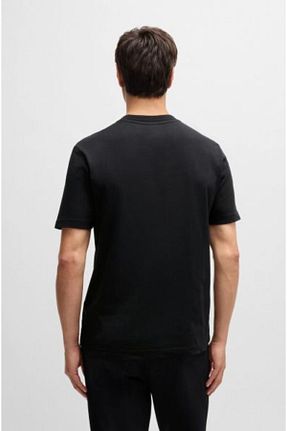 تیشرت مشکی مردانه رگولار BOSS - کد 901962549