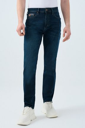 شلوار جین قهوه ای مردانه Loft - کد 922771167