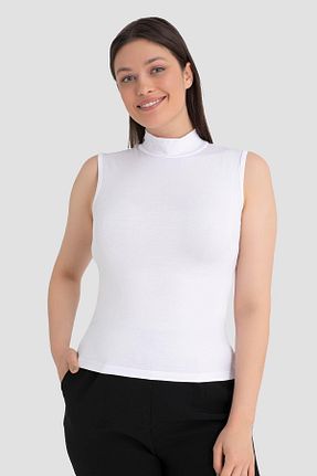 بادی سفید زنانه یقه ماهیگیر Arma Yıldız - کد 922761780