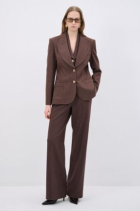 شلوار قهوه ای زنانه بافتنی adL - کد 906411115