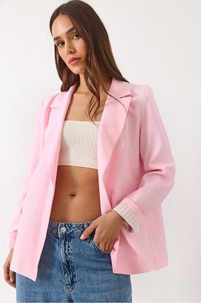 کت صورتی زنانه Straight Bianco Lucci - کد 922770955