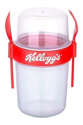 ظرف نگهداری نارنجی پلاستیک Kellogg