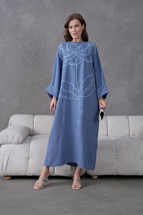 لباس سرمه ای زنانه بافتنی Miss Allos - کد 922779924