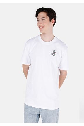 تیشرت سفید مردانه رگولار Colin’s - کد 853901940