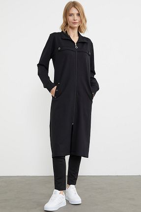 کلاه و ابایا مشکی زنانه مخلوط ویسکون Sementa - کد 787730975