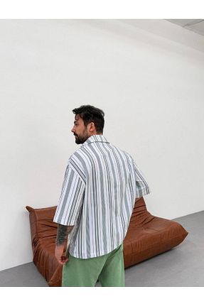پیراهن خاکی مردانه رگولار SCSARVİN - کد 922830995