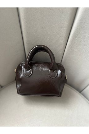 کیف دوشی قهوه ای زنانه چرم مصنوعی analua - کد 922866479