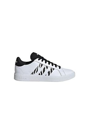 کفش اسنیکر سفید زنانه بند دار adidas - کد 887262066